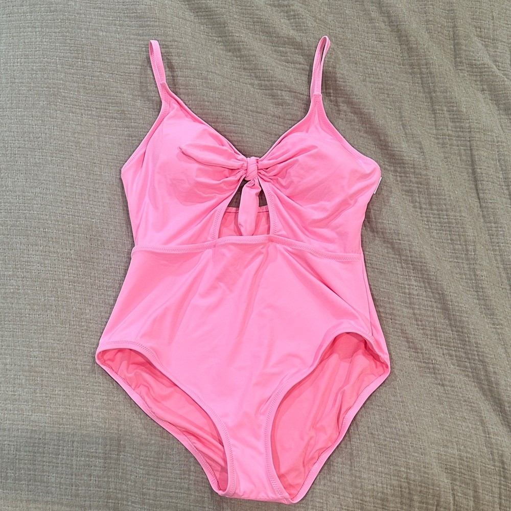 GAP Bright Pink One-Piece Swimsuit